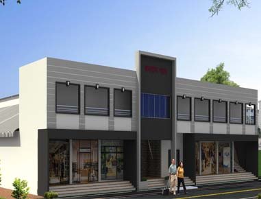 Commercial
 Building,<br>Gulbarga, karnataka:Design for Esteem Civil Engineering 