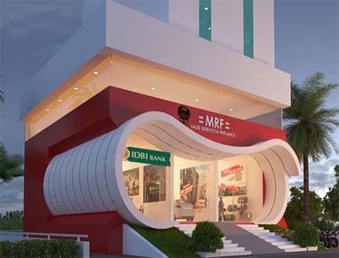 Commercial Cum Residential Building (G+4),<br>Parbhani
, Maharashtra :Design for  Architect M/s Studio-165